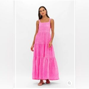 Oliphant Design Strappy Pink Maxi